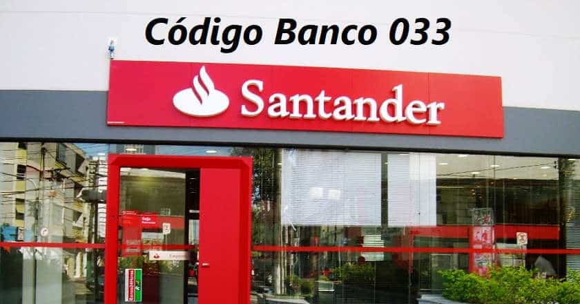 O que significa 33 Banco Santander?