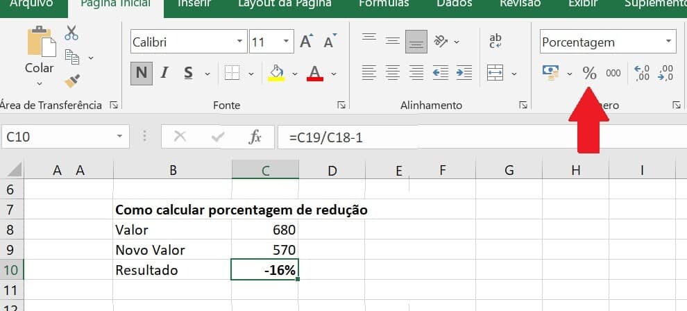 Como Calcular Porcentagem AUTOMATICAMENTE No Excel