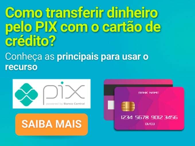 Pix com cartão de crédito